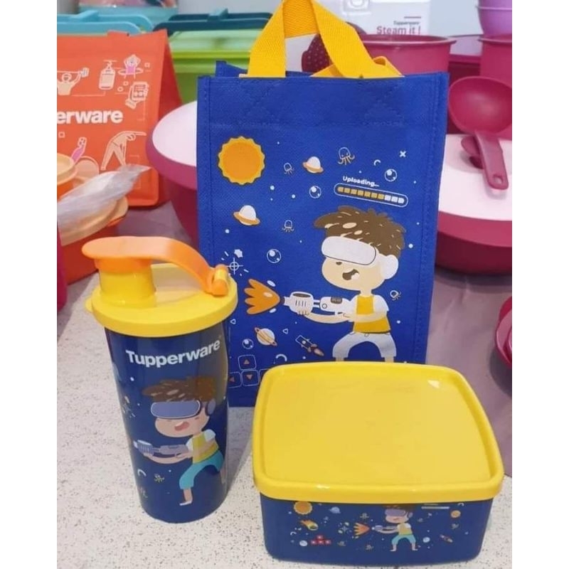 Jual AKU ANAK SEKOLAH NEW BIRU TUPPERWARE | Shopee Indonesia