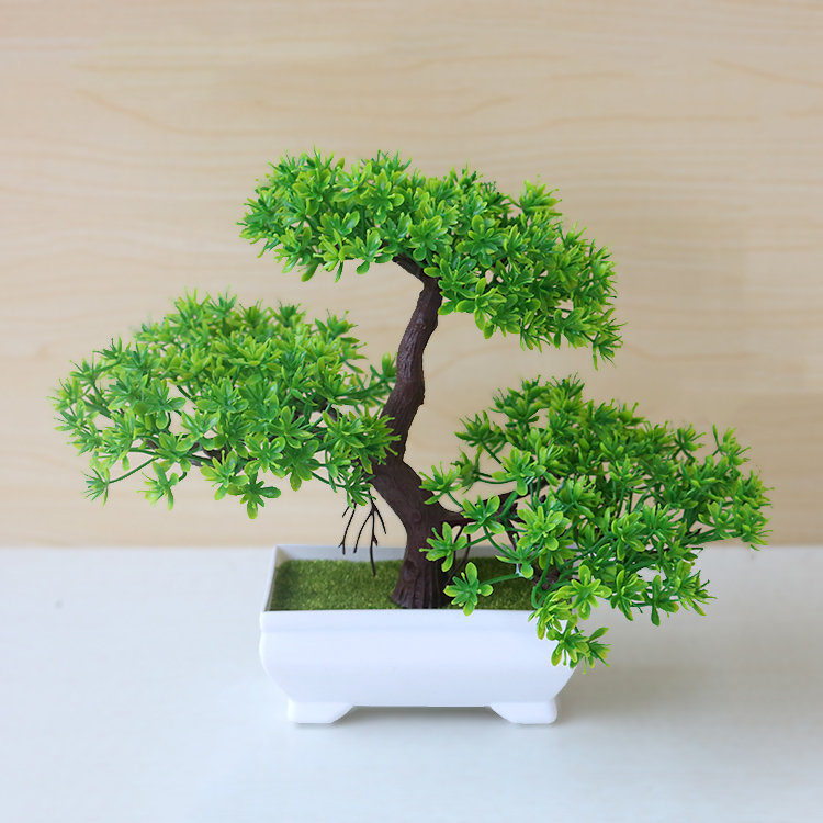 Pot Bunga Hiasan Ruang Tamu Tanaman Bunga Bonsai Ornamen Pajangan Dekorasi Ruangan KoalaStore PBP01