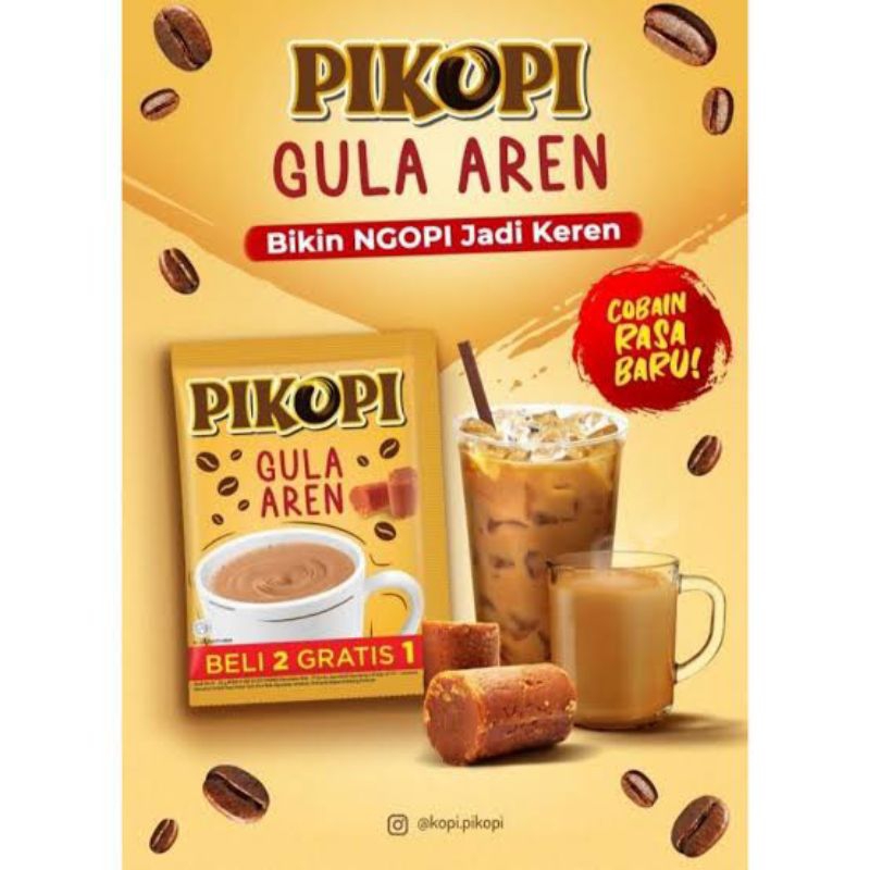Jual KOPI PIKOPI GULA AREN (renteng) | Shopee Indonesia