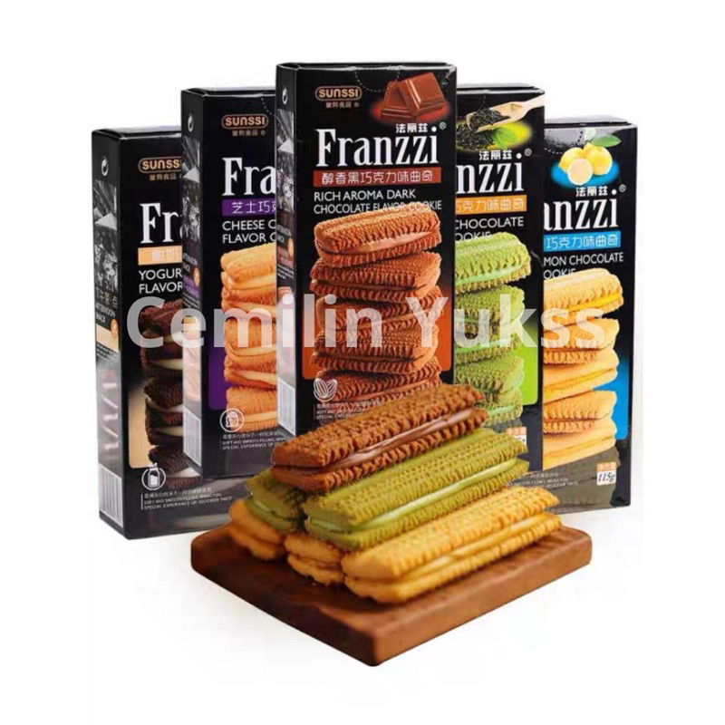 Jual Franzzi Cookies Box 115g Biscuit Sunssi Franzzi Aneka Rasa ...