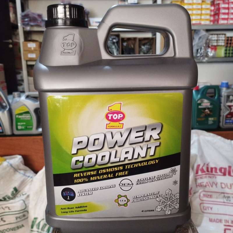 Jual Tsy Air Radiator Top 1 Coolant Hijau Ukuran 4 Liter | Shopee Indonesia