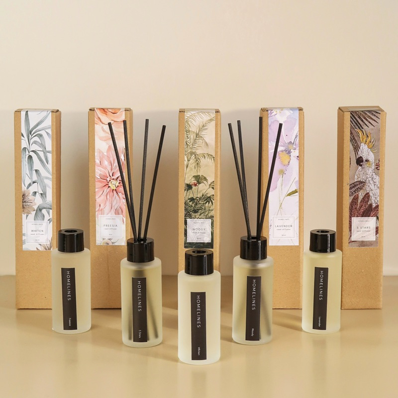 Jual Reed Diffuser Homelines 50ML Pewangi Ruangan/ Kamar Mandi Oil