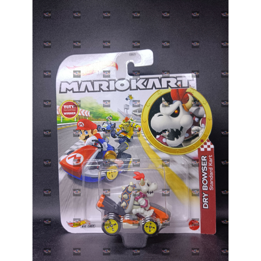 Jual Hotwheels HW Mario kart series Dry Bowser standard kart Shopee