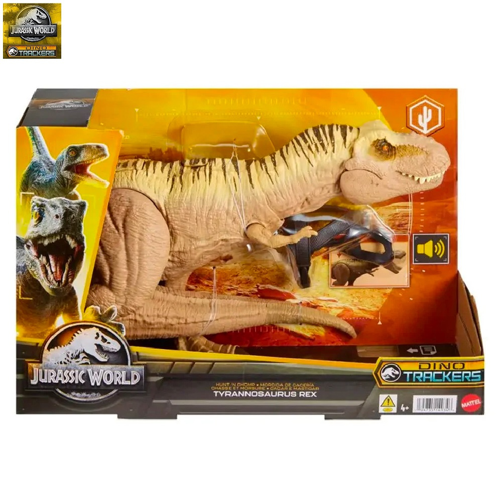 Jual JURASSIC WORLD 2023 Dino Trackers Hunt 'N Chomp Tyrannosaurus Rex ...