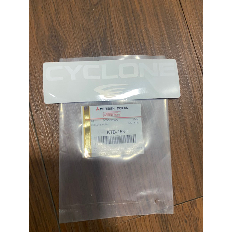 Jual Sticker CYCLONE putih Mitsubishi L300 - ORISINIL | Shopee Indonesia