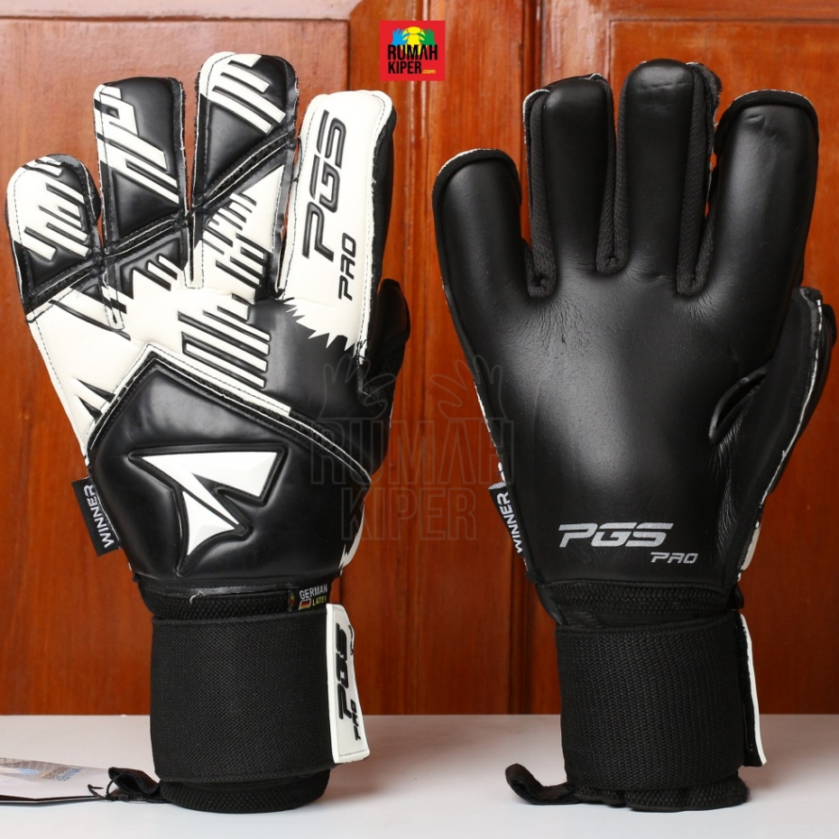 Jual PGS WINNER BLACK/WHITE 2023 ( SKU PGS 27 ) Sarung Tangan Kiper