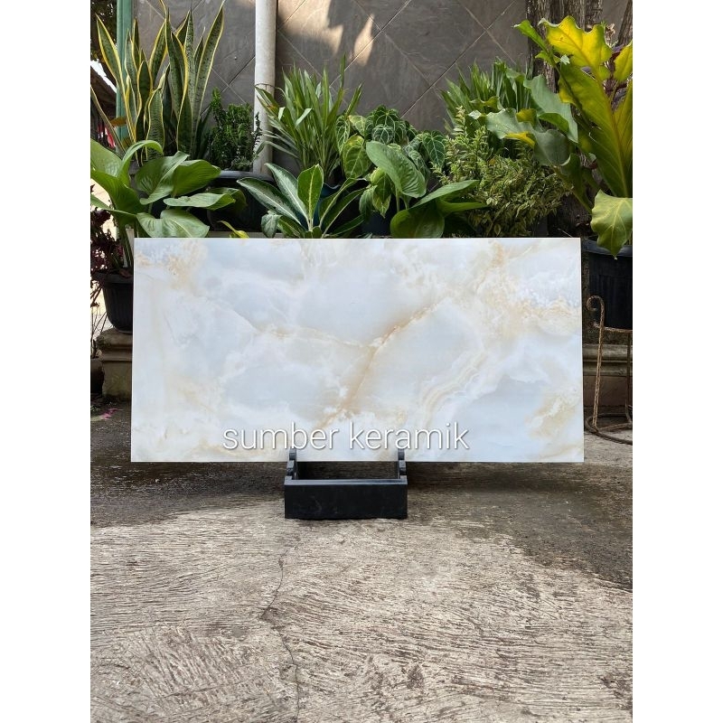 Jual Granite lantai 60x120 Dragon l cream / Garuda tile / Glazed