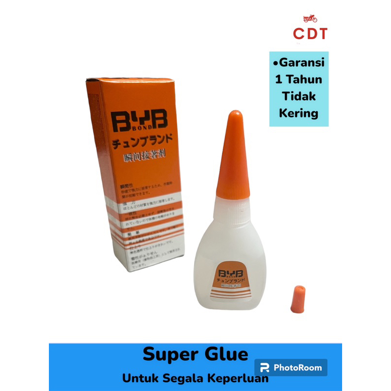 Jual Lem-Glue Setan super korea BYB Bond lem serbaguna Plastik/Kayu ...
