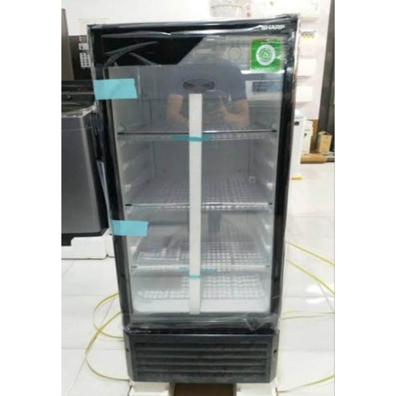 Jual Showcase Sharp Kulkas pendingin minuman 170 FS / 210 FS / 250 FS ...