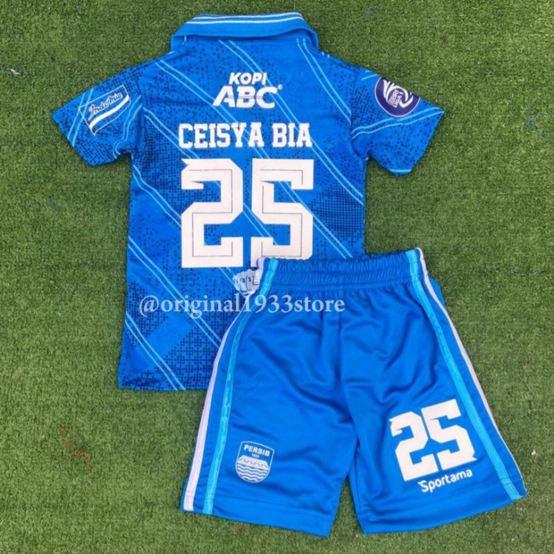 Jual JERSEY PERSIB ANAK 2023 2024 HOME 1TH-3TH SETELAN JERSEY ANAK ...