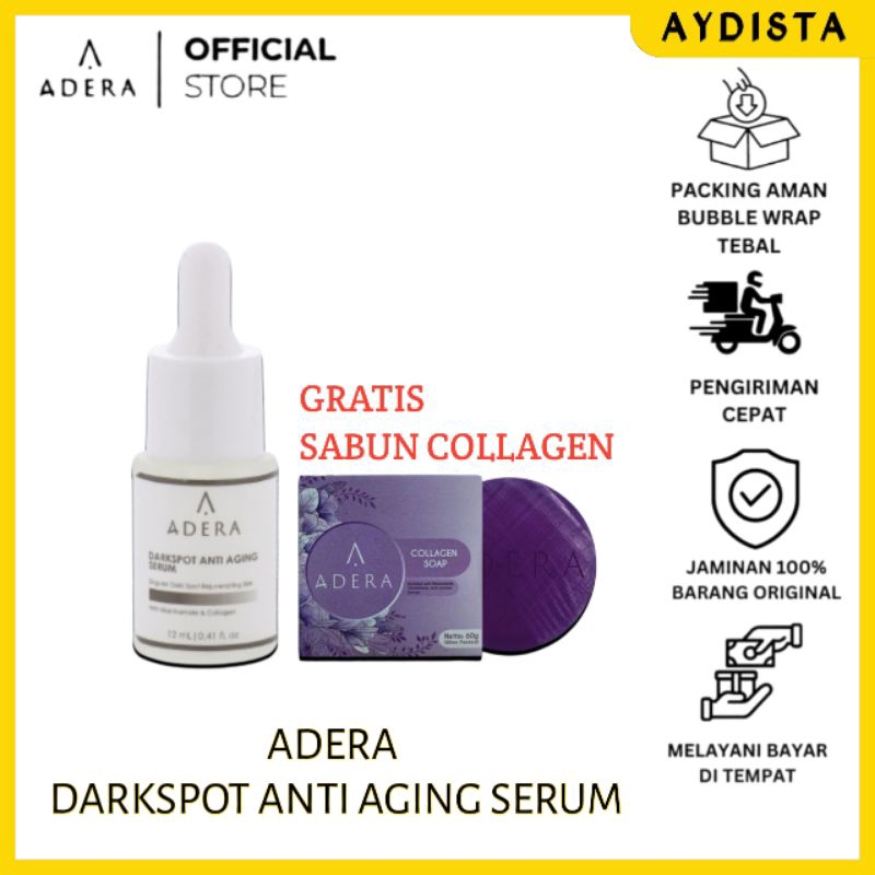 Jual Serum Flek Hitam ADERA Darkspot Anti Aging 100% ORIGINAL BPOM ...