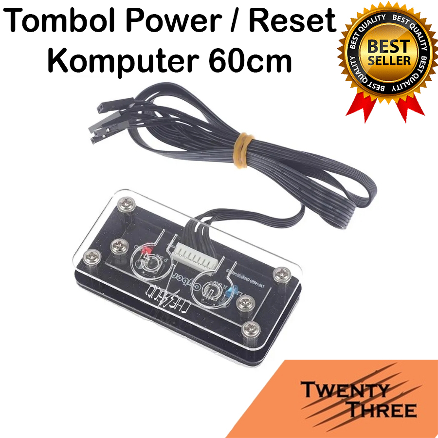 Jual Kabel Tombol Power Reset Switch Saklar On Off Case Casing PC ...