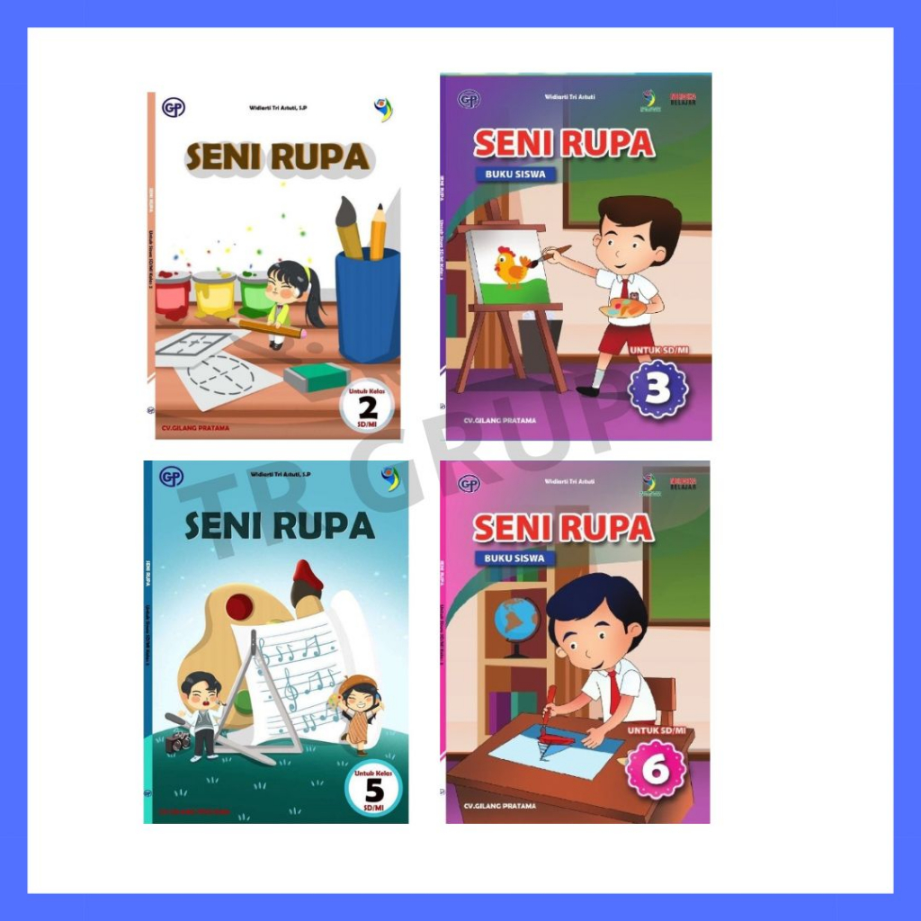 Jual BUKU SENI RUPA KURIKULUM MERDEKA UNTUK SD/MI GILANG PRATAMA ...