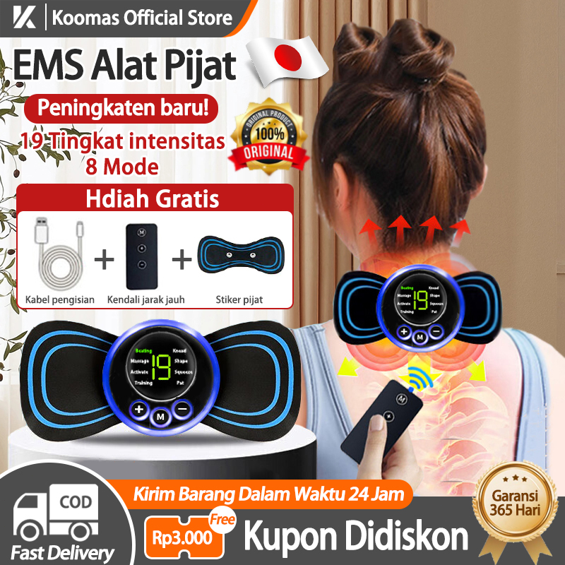 Jual Koomas Alat Pijat Punggung Ems Alat Pijat Leher Elektrik Alat