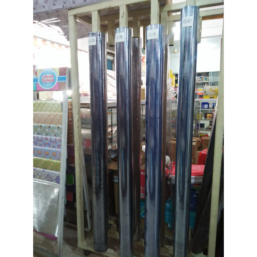 Jual Plastik mika rol lemes transparan permeter | Shopee Indonesia