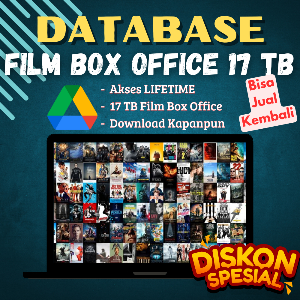 Jual Jual DATABASE FILM 17TB AKSES BANYAK TOTAL PULUHAN RIBU PILEM 17TB ...