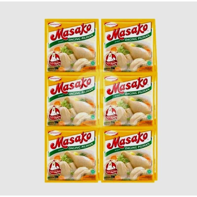 Jual MASAKO AYAM SAPI RENCENG ISI 12PCS | Shopee Indonesia