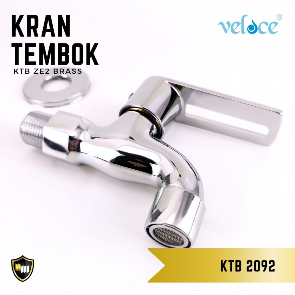 Jual Keran Tembok Taman Cuci Tangan Kran Kamar Mandi Putar Bahan Kuningan Brass Berat Garansi I 3045