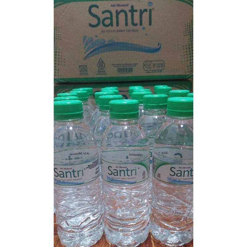 Jual Air Mineral Santri 330ml Shopee Indonesia 4187