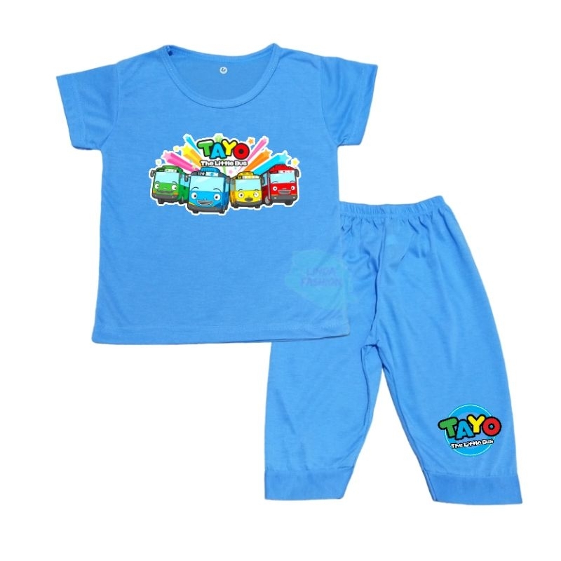 Jual Baju Anak laki laki dan perempuan unisex set Korea style kekinian