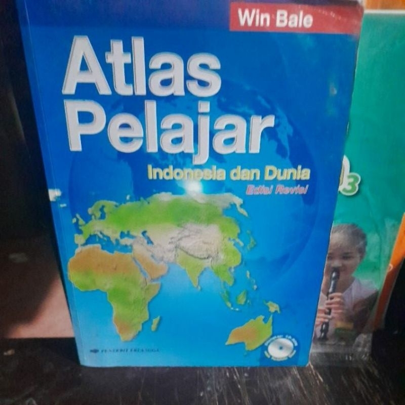 Jual BUKU ATLAS PELAJAR INDONESIA DAN DUNIA OLEH WIN BALE PENERBIT ...