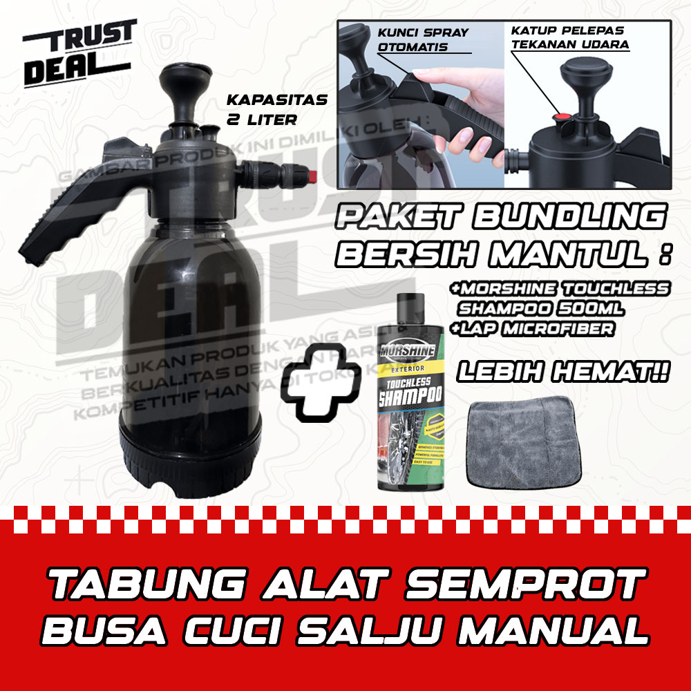 Jual Alat Semprot Busa Salju Manual Snow Wash Foam Spray Cuci Mobil ...