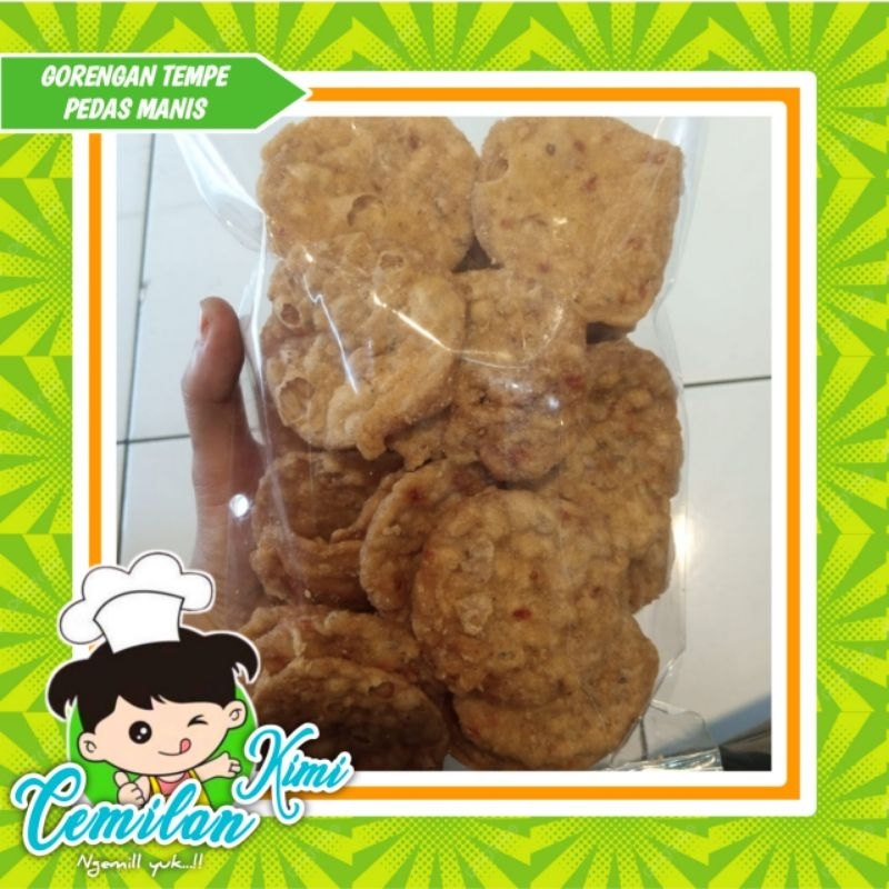 Jual Keripik Tempe Goreng Pedas Manis 250gr Khas Bandung Shopee Indonesia