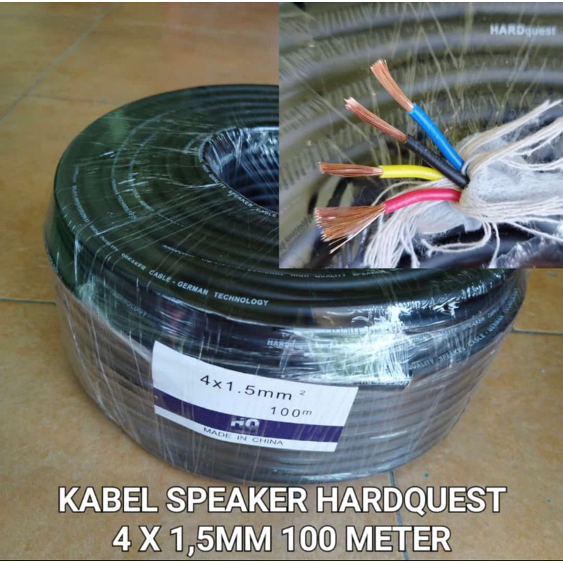 Jual Kabel Speaker Hardquest X Mm Lentur Kabel Speaker Hq