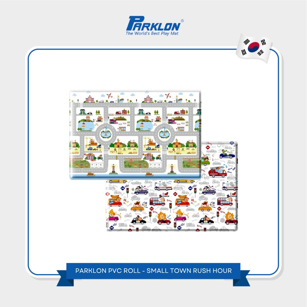 Jual Parklon PVC Roll Playmat 130x190/140x230 cm Double Side Matras