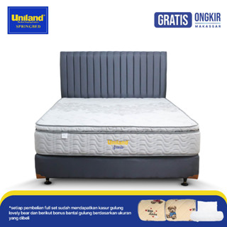 Jual Uniland Springbed Scania Pillowtop - Spring Bed Full Set | Shopee ...