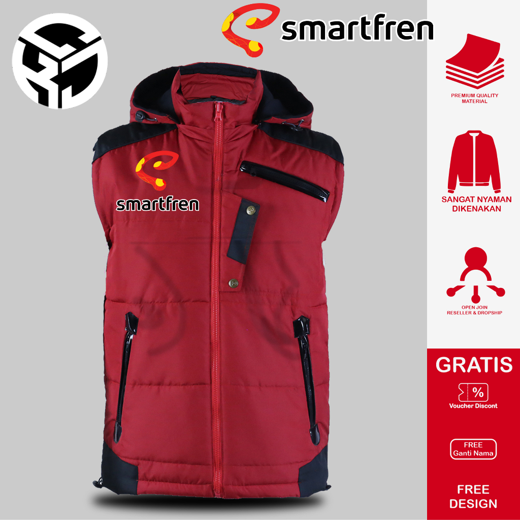 Jual ROMPI SMARTFREN TEBAL LOGO BISA DI COSTUM FREE DESIGN | Shopee ...
