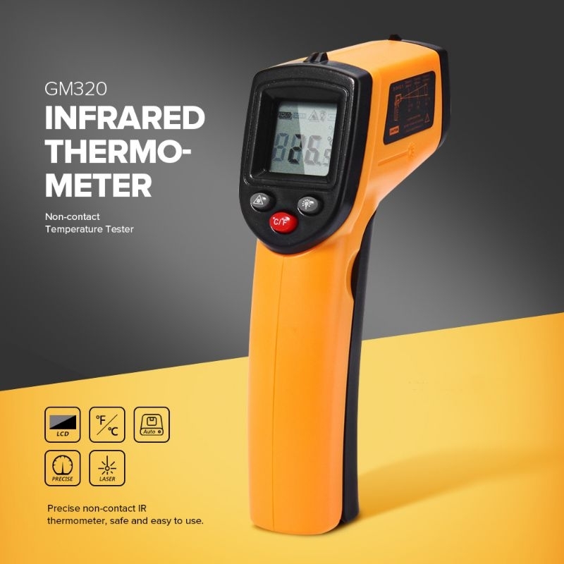 Jual Thermogun Thermo Gun Thermometer Infrared Non Contact Termoter  Infrared di Seller Multi Cakra Solusindo - Sukasari, Kota Tangerang