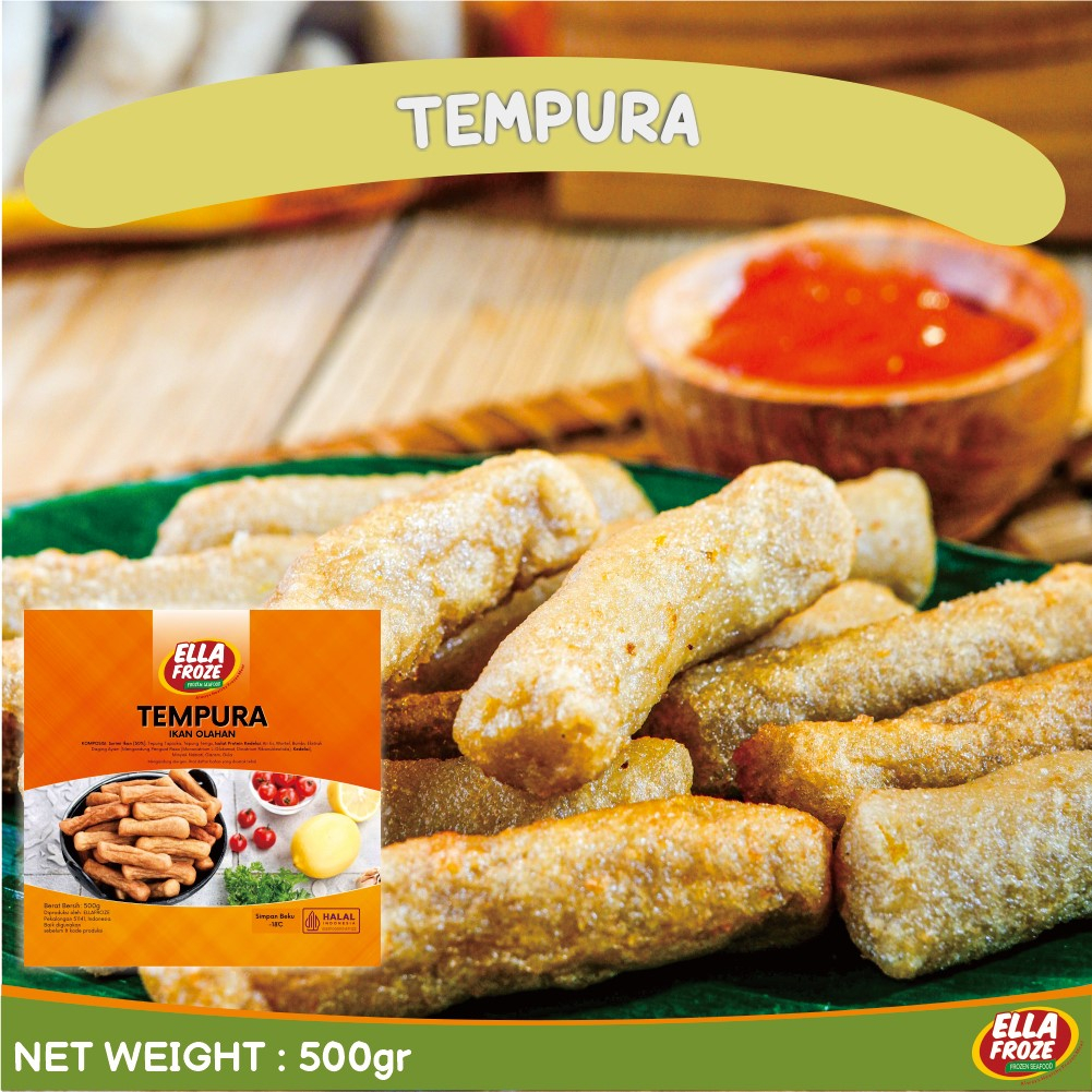 Jual Tempura Ikan Ellafroze 500 Gr Shopee Indonesia