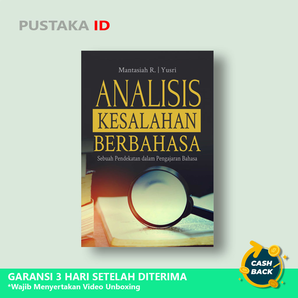 Jual Buku Analisis Kesalahan Berbahasa -Sebuah Pendekatan Dalam ...