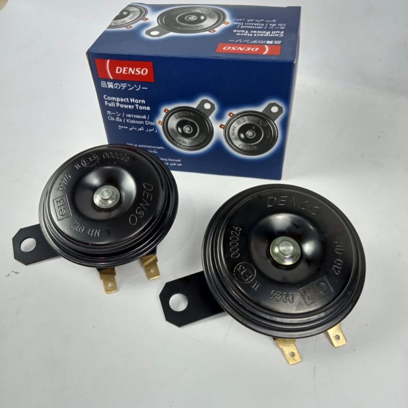 Jual Klakson Denso Disc WaterProof 12 V Bisa Buat Motor & Mobil suara ...