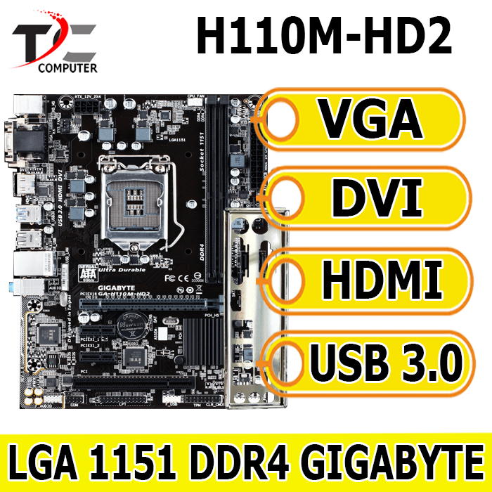 MOBO H110M Socket 1151 DDR4 GIGABYTE