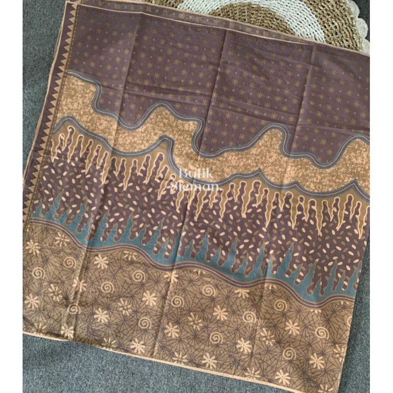 Jual Kain Batik Abstrak Api Abu Biru Langit 2.4m | Shopee Indonesia