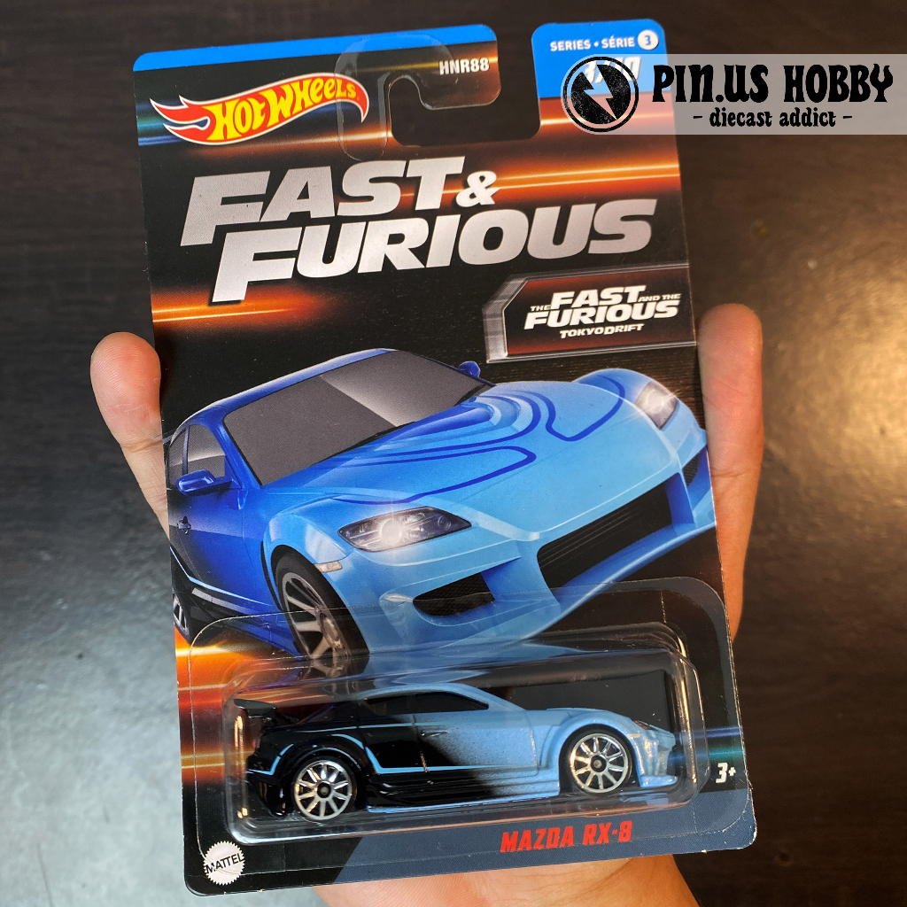 Jual HOT WHEELS MAZDA RX 8 FAST AND FURIOUS WAVE 3 ORIGINAL HOT WHEELS ...