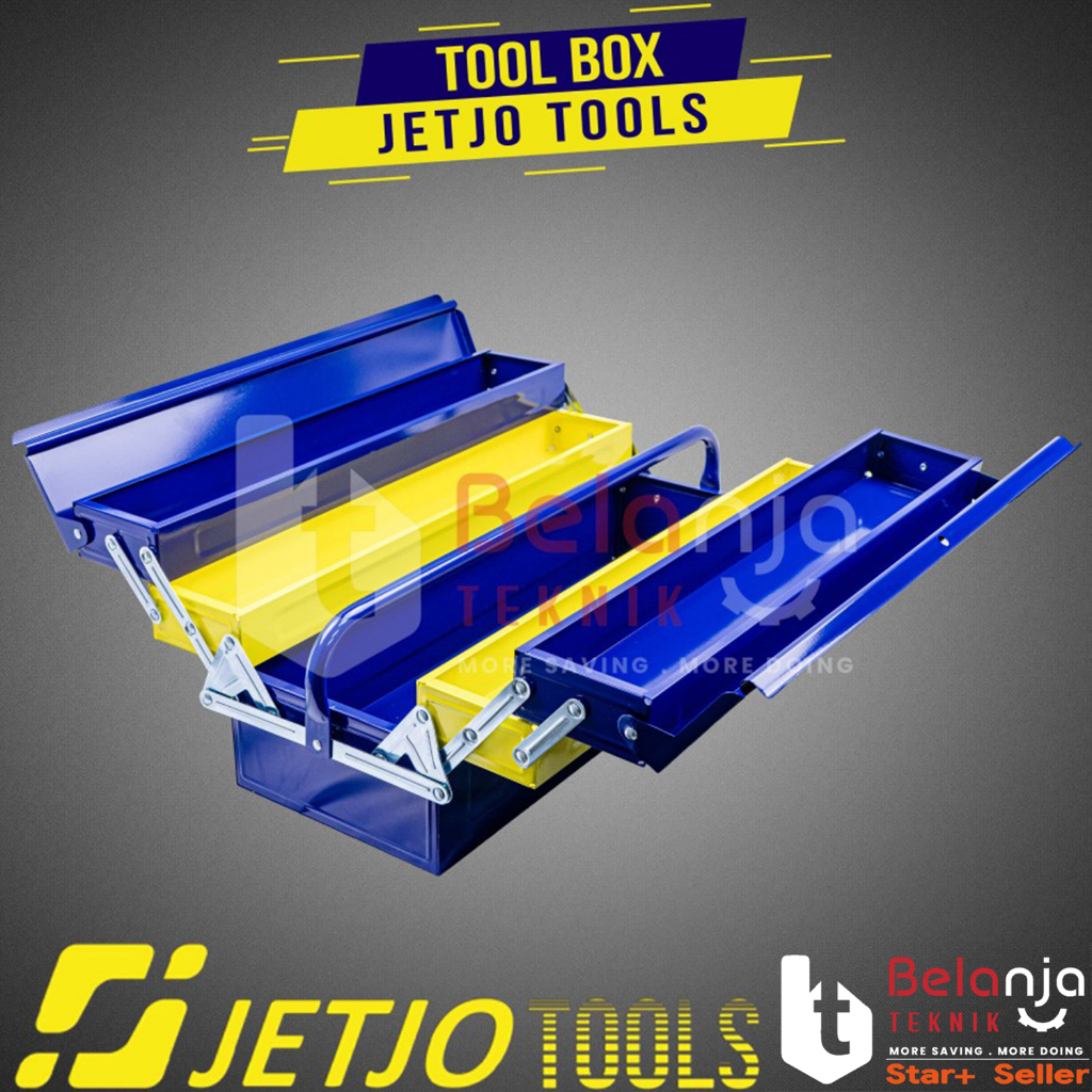 Jual JETJO TOOLS Toolbox Besi 3 Susun Tool Box Tempat Perkakas Metal ...