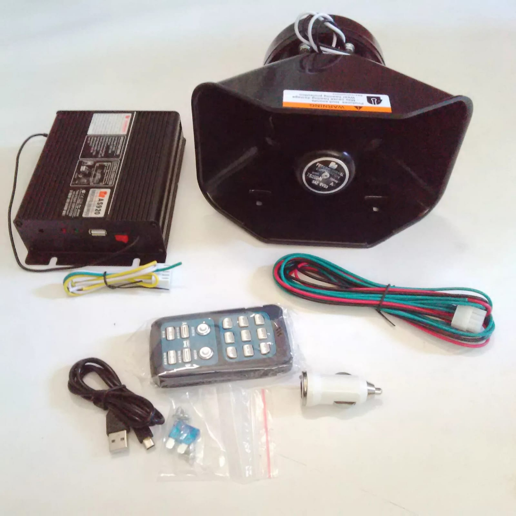 Jual Toa Polisi patwal ambulance as920 toa model kotak 200watt | Shopee ...