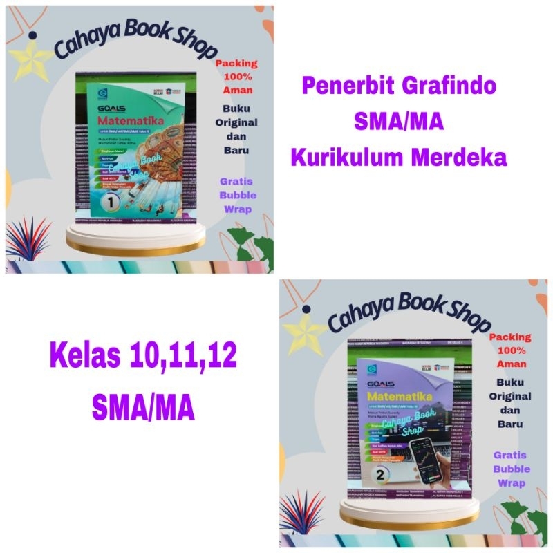 Jual Buku Goals Matematika Kelas 10,11,12 SMA/MA Kurikulum Merdeka ...