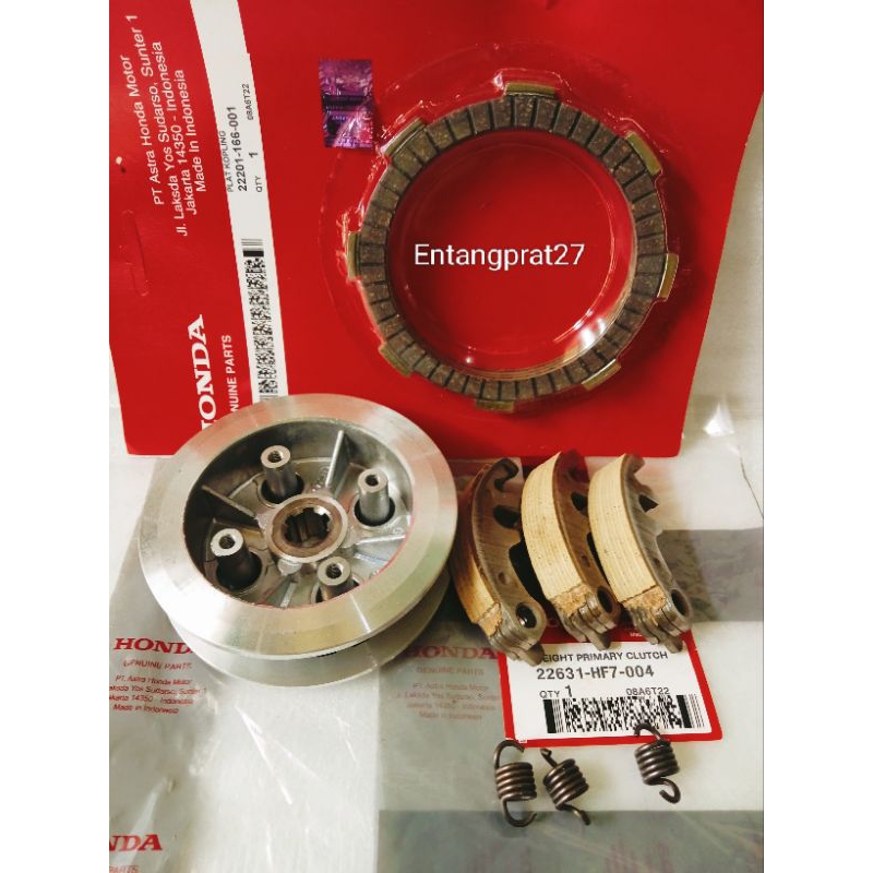 Jual Paket 3 barang Rumah kopling + plat kopling + Ganda only Honda