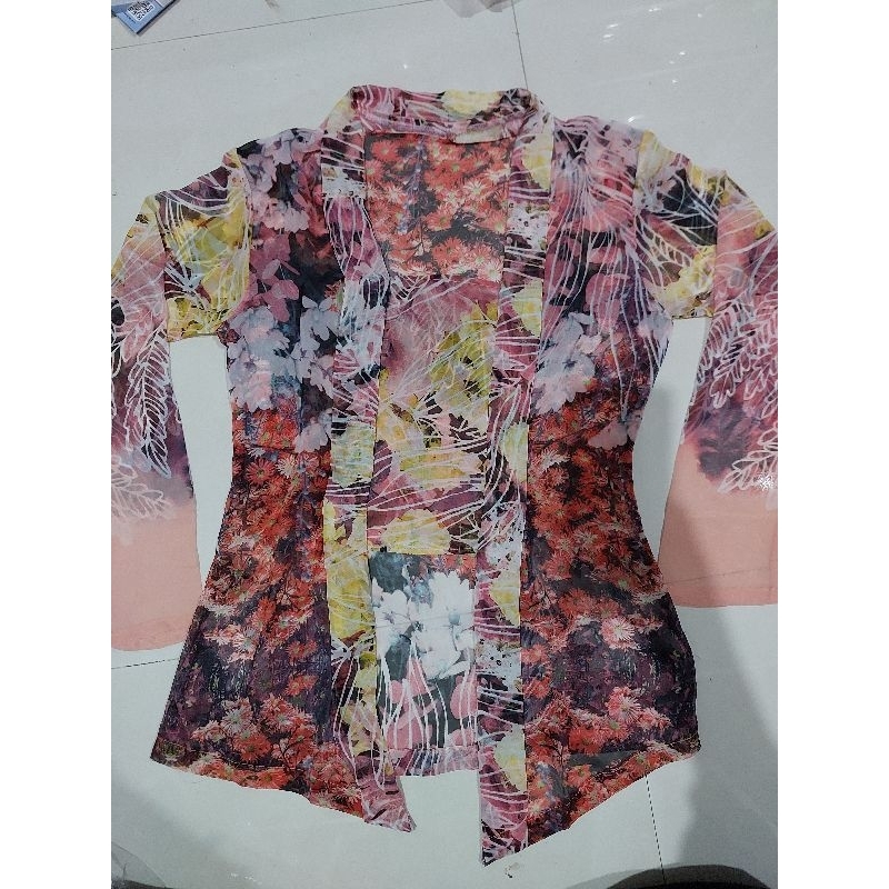 Jual Atasan Kebaya Kutubaru Kembang Sifone Tempo Dulu Shopee Indonesia