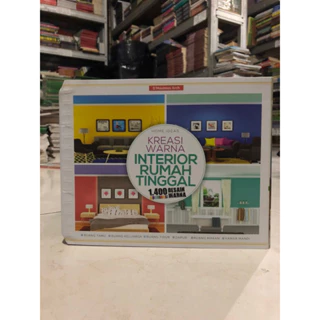 ( PROMO BUKU MURAH ORIGINAL ) BUKU DESAIN RUMAH / DESAIN INTERIOR RUMAH / DESAIN KAMAR / KREASI WARNA INTERIOR RUMAH TINGGAL / DESAIN WARNA
