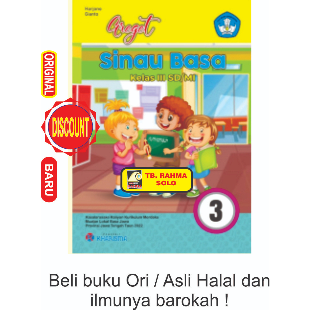 Jual Buku Greget Sinau Basa Jawa Sd Kelas Irawan Hg Harjono