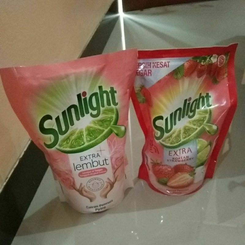 Jual Sunlight Extra lembut 650ml/Korean strawberry 560ml | Shopee Indonesia