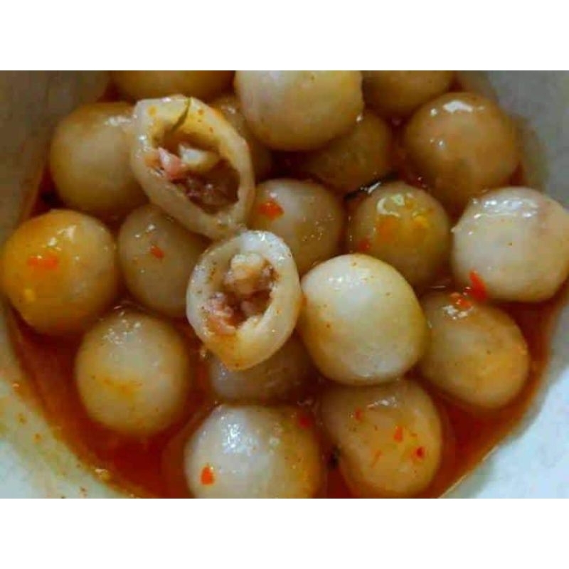 Jual Baso Aci Ukuran Sedang Isi 50 Biji Cilok Home Made Rasa Saus Nya