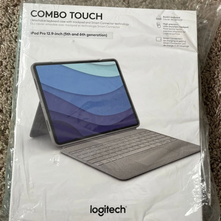 Jual Ipad Pro Inch Th Gen M Th Gen M Logitech Combo Touch Keyboard Case