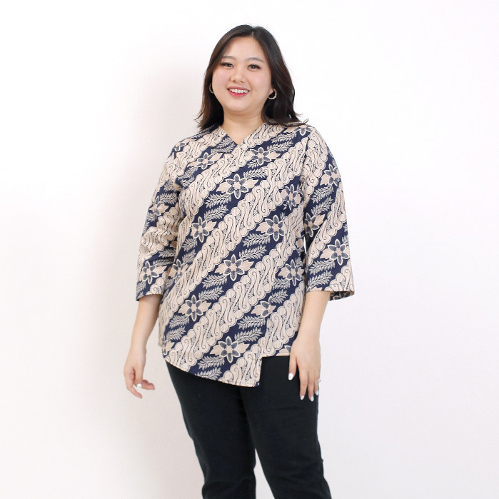 Jual Baju Batik Wanita Blouse Batik Jumbo 187 (Limited Edition) Mrs1 ...