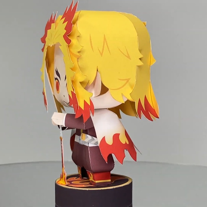 Jual rengoku_neo Demon Slayer Kimetsu no Yaiba Papercraft Lembar